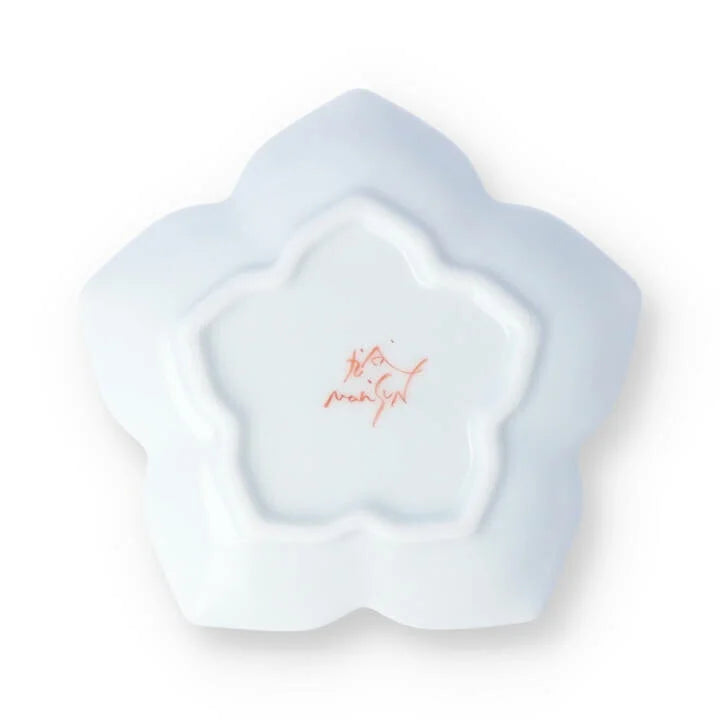 KUTANI WARE KIKYO SMALL PLATE/ GINSYUU KLIN