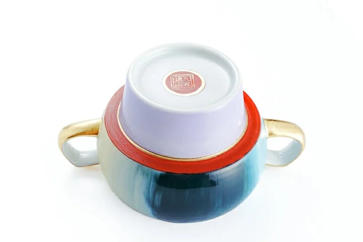 KUTANI WARE THE FLOATING WORLD NUMBER FOUR / KINZAN KLIN