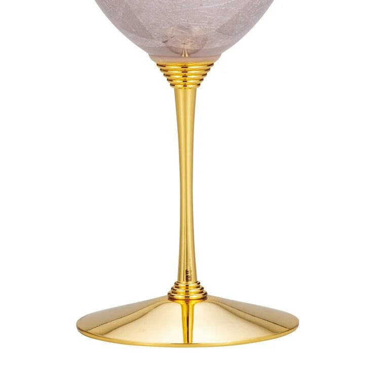 JAPANESE WINE GLASS KUTANI GINSAI PURPLE