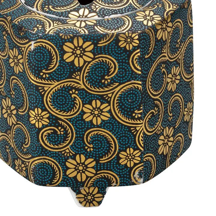 KUTANI WARE JAPANESE INCENSE BURNER AOCHIBU