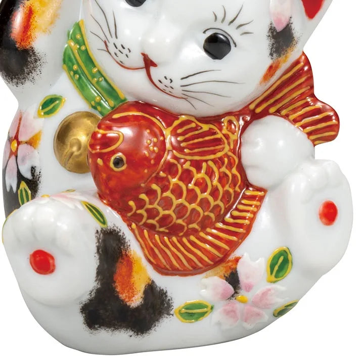 LUCKY CAT(TAI MANEKI NEKO – CALICO ORNAMENT) JAPAN KUTANI
