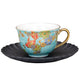 KUTANI WARE CUP & SAUCER KINGYO