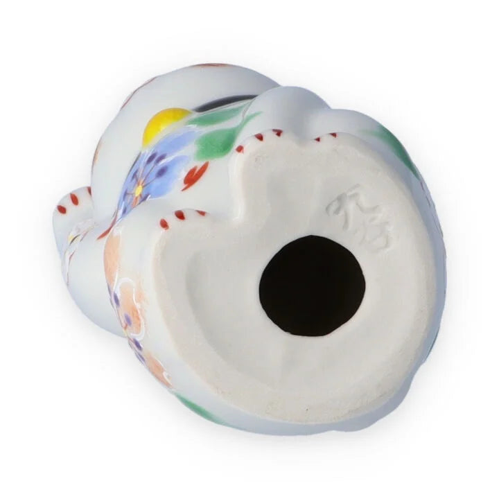 KUTANI WARE  LUCKY CAT(MANEKI NEKO) SAIBIYORI / KOKUZOU KLIN