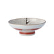 JAPANESE KUTANI PORCELAIN SAKAZUKI “TWO SPARROWS IN SNOW” – HAND-PAINTED BY TOSHITO NAKAMURA, WITH WOODEN GIFT BOX