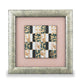 KUTANI WARE CERAMIC PLAQUE AOCHIBU