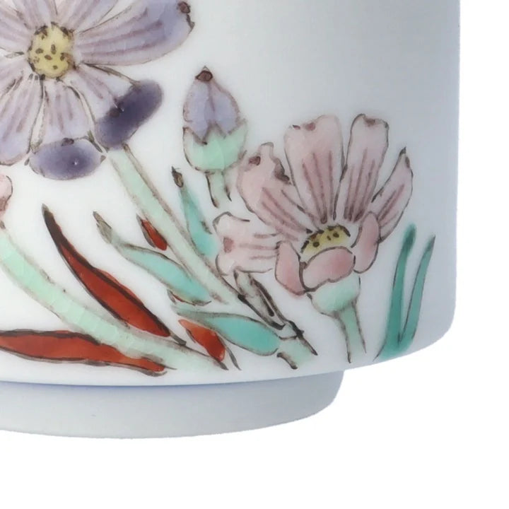 KUTANI WARE AUTUMN CHERRY BLOSSOMS /TAISHI KLIN
