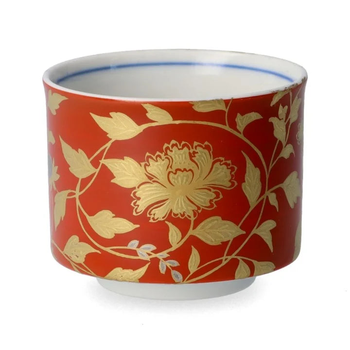 KUTANI WARE GUINOMI KINRANDE RED /TAISHI KLIN