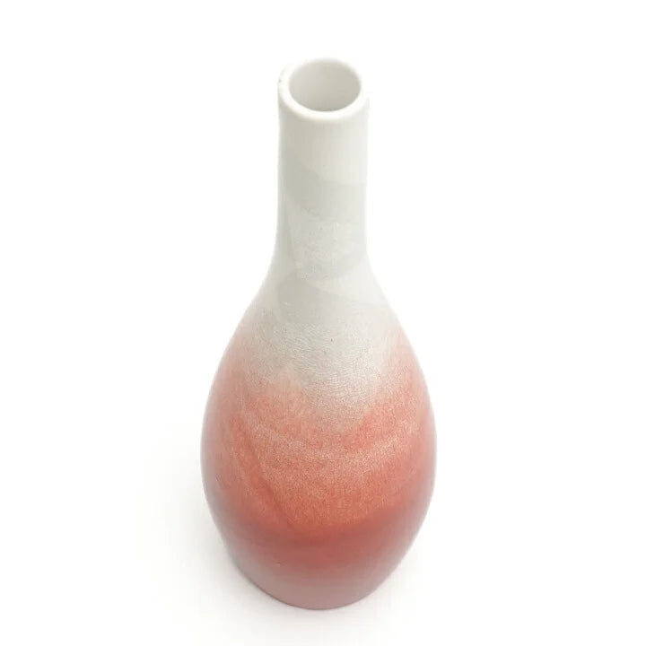 KUTANI WARE SILVER-GLAZED VASE – MODERN GINSAI FLOWER VASE, HANDCRAFTED JAPANESE PORCELAIN ART, MADE IN JAPAN
