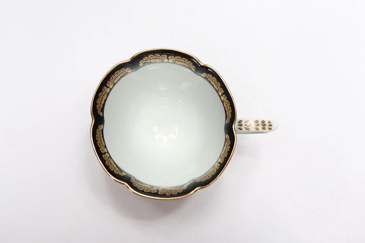 ARITA WARE KIN'EN-KURO VERSAILLESMORNING MUG/ KOURAKU KILN