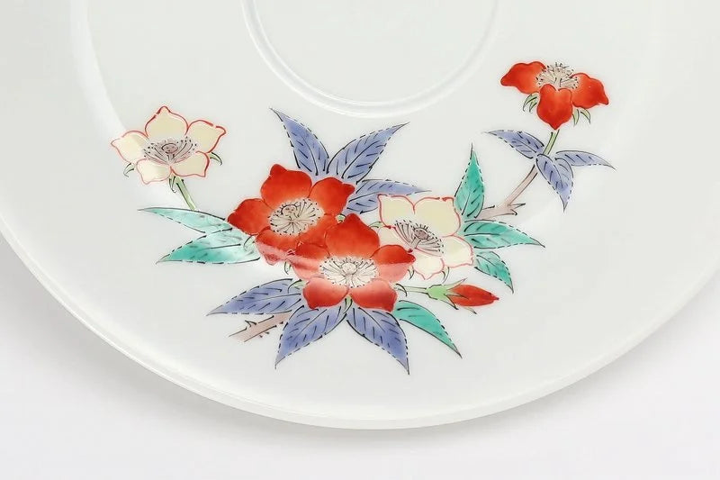 ARITA WARE COFFEE CUP ICHIGOHANAMON /  KAKIEMON