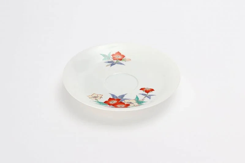 ARITA WARE COFFEE CUP ICHIGOHANAMON /  KAKIEMON