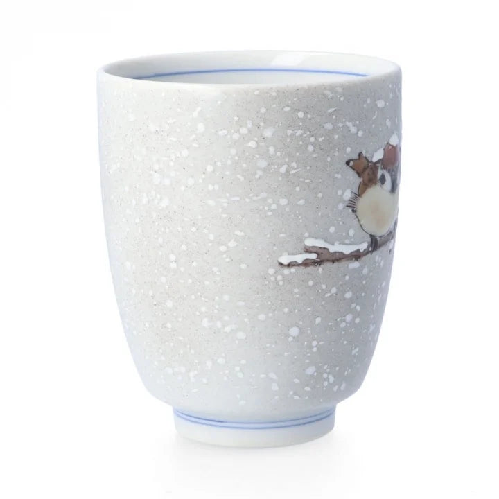 KUTANI JAPANESE YUNOMI SNOW NIJAKU-ZU /TOSHITO NAKAMURA