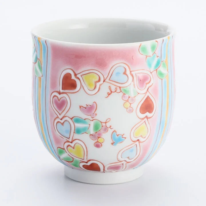 KUTANI WARE YUNOMI HEARTPIA  / GINSYUU KILN