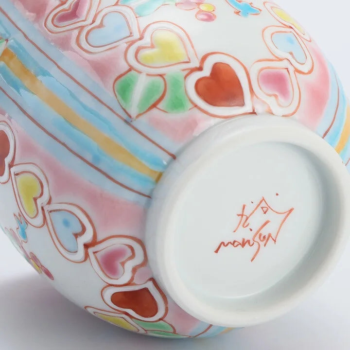 KUTANI WARE YUNOMI HEARTPIA  / GINSYUU KILN