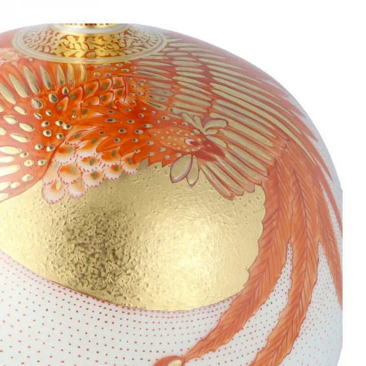 KUTANI WARE MARUTSUBO KINRANDE PHOENIX /YOSHINORI FUKUDA