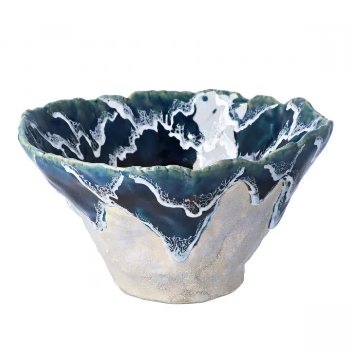 MATCHA BOWL CHAWAN KUTANI SAZAMEKU/SAORI YAMAURA