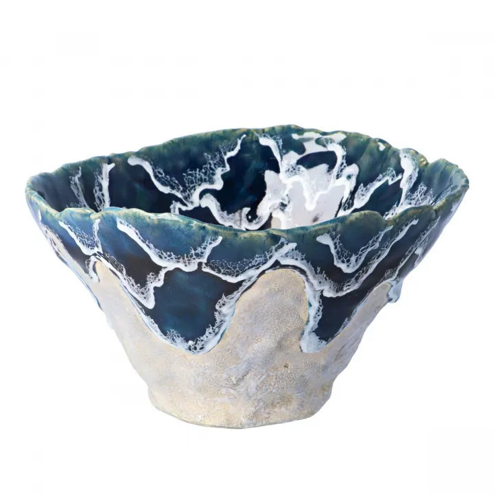MATCHA BOWL CHAWAN KUTANI SAZAMEKU/SAORI YAMAURA