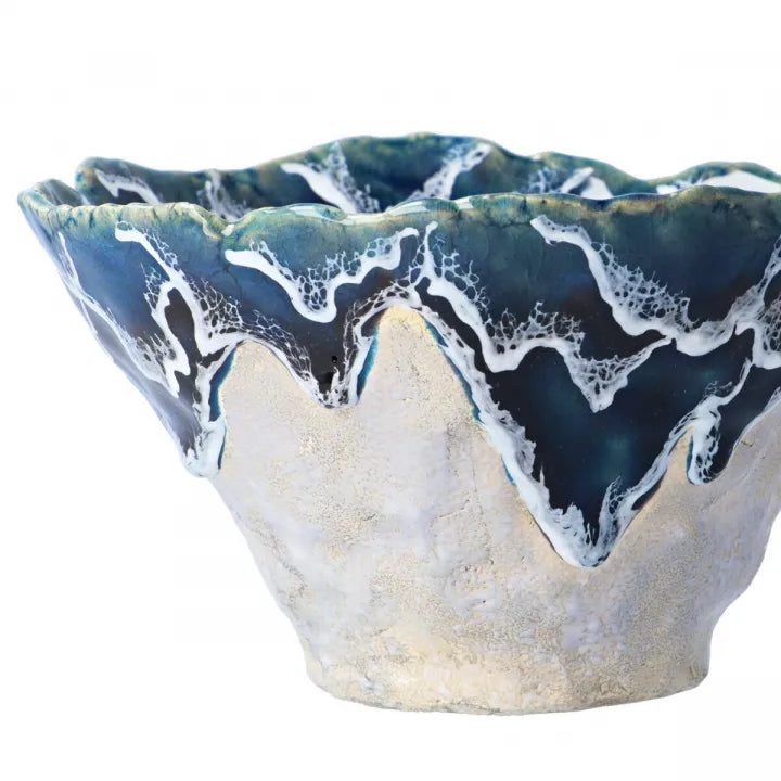 MATCHA BOWL CHAWAN KUTANI SAZAMEKU/SAORI YAMAURA