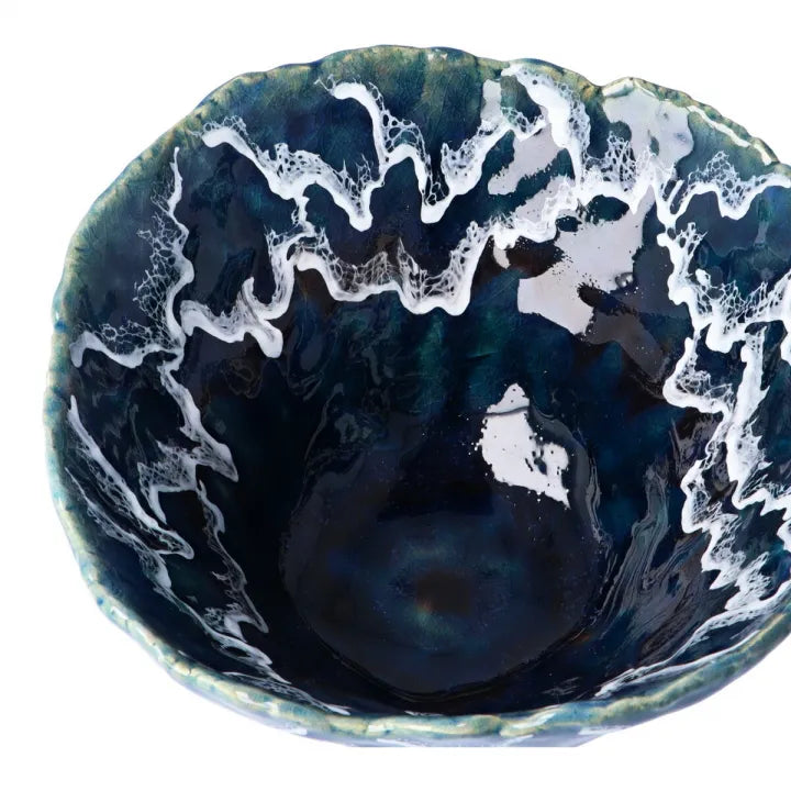 MATCHA BOWL CHAWAN KUTANI SAZAMEKU/SAORI YAMAURA