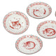 KUTANI WARE SMALL PLATE AKAE KONEKO