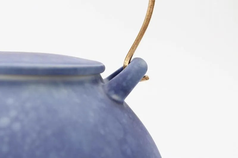 ARITA WARE TEAPOT – RISOGAMA COSMOS BLAST LARGE KYUSU POTTERY GIFT