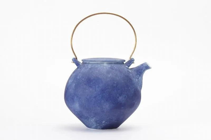 ARITA WARE TEAPOT – RISOGAMA COSMOS BLAST LARGE KYUSU POTTERY GIFT