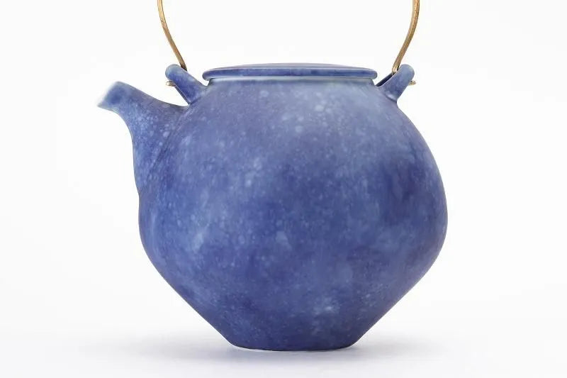 ARITA WARE TEAPOT – RISOGAMA COSMOS BLAST LARGE KYUSU POTTERY GIFT