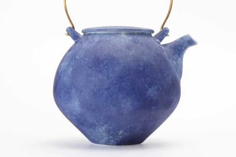 ARITA WARE TEAPOT – RISOGAMA COSMOS BLAST LARGE KYUSU POTTERY GIFT