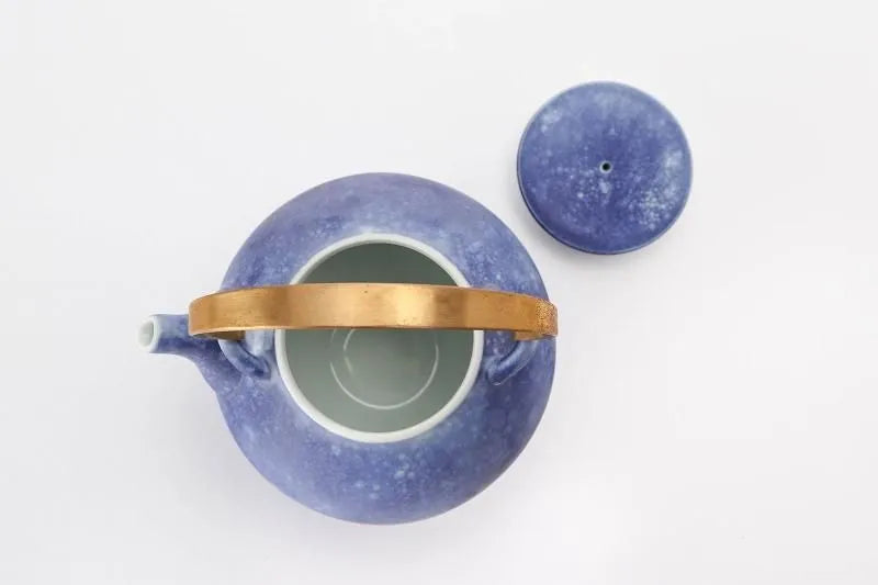 ARITA WARE TEAPOT – RISOGAMA COSMOS BLAST LARGE KYUSU POTTERY GIFT