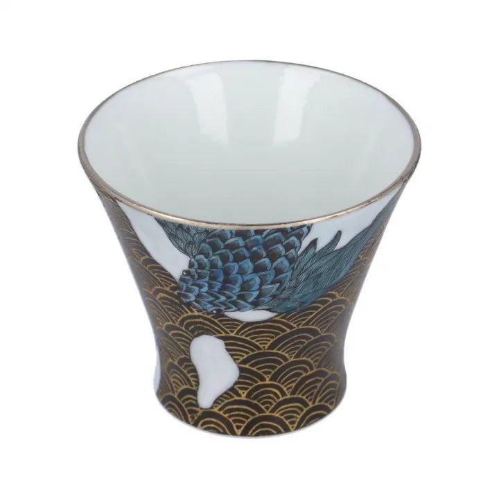 KUTANI WARE GUINOMI SAKE CUP – GENEICHO BY SAORI YAMAURA