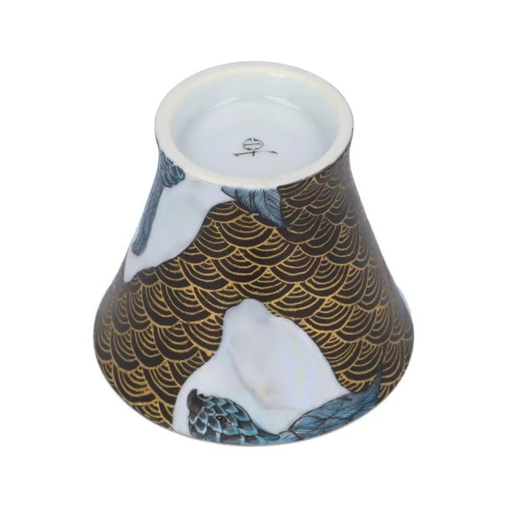 KUTANI WARE GUINOMI SAKE CUP – GENEICHO BY SAORI YAMAURA