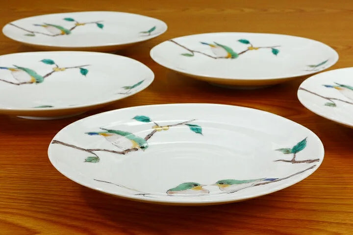 KUTANI WARE PLATE SET MEJIRO/SEIKOU KLIN
