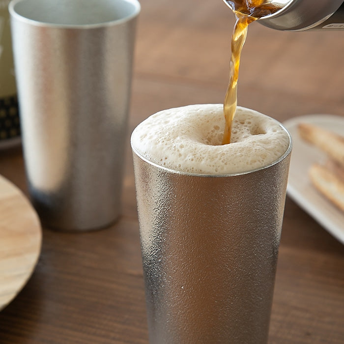 JAPANESE BEER CUP NOUSAKU (IN A PAULOWNIA WOOD BOX)