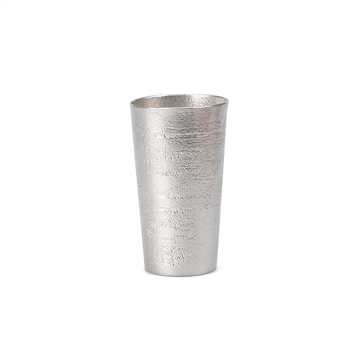 JAPANESE NOUSAKU BEER CUP – “SHIRAKABA” (WHITE BIRCH) | HANDCRAFTED TINWARE