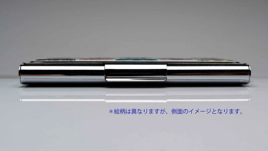 KUTANI JAPANESE CARD CASE PLUM ICHIMATSU /SEIKOU KLIN