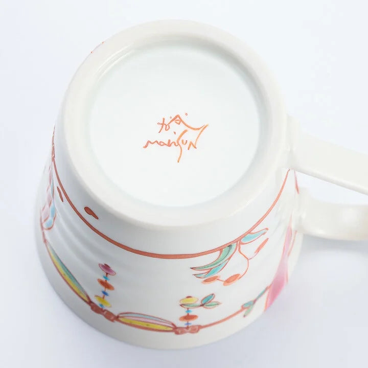 KUTANI WARE MUG CUP DYNASTY /GINSYUU KLIN