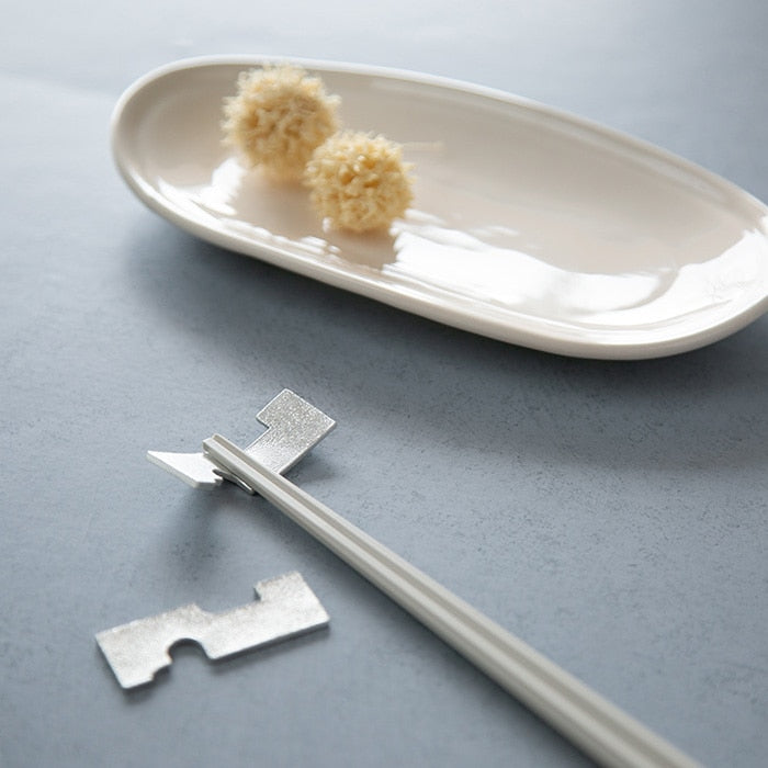 NOUSAKU CONNECTED CHOPSTICK REST HEART - SET OF 3