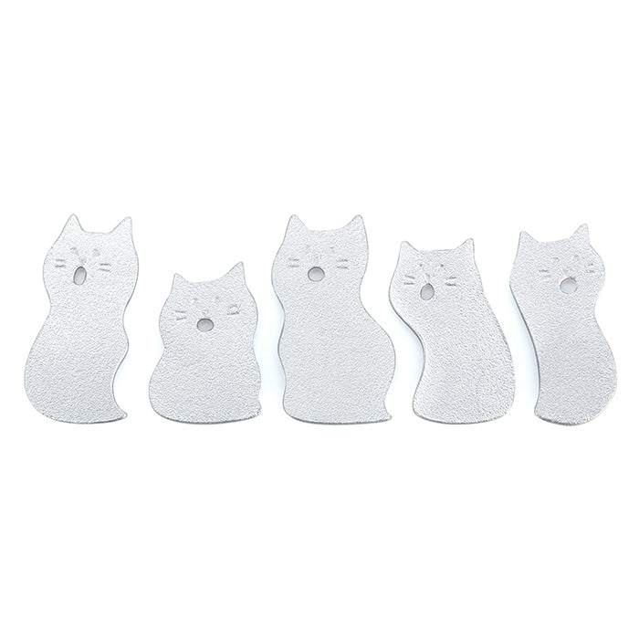 NOUSAKU CONNECTED CHOPSTICK REST - CAT - SET OF 5
