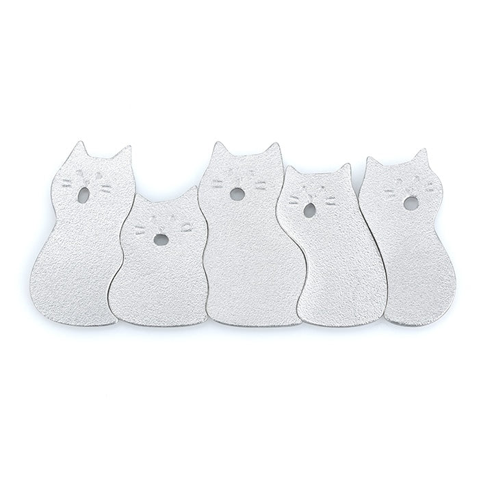 NOUSAKU CONNECTED CHOPSTICK REST - CAT - SET OF 5