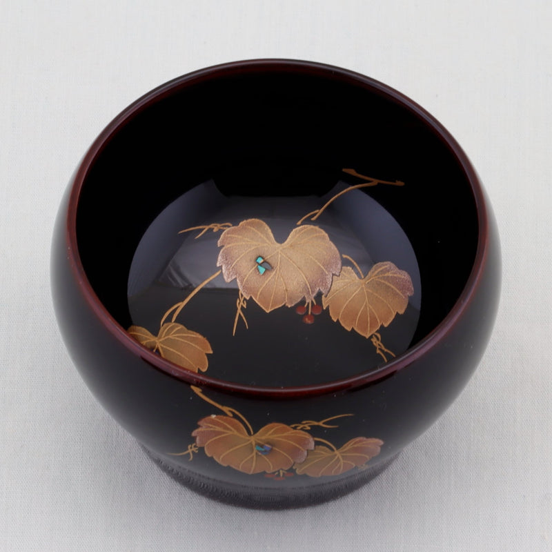 WAJIMA LACQUERWARE GUINOMI TAME-NURI IVY MAKI-E