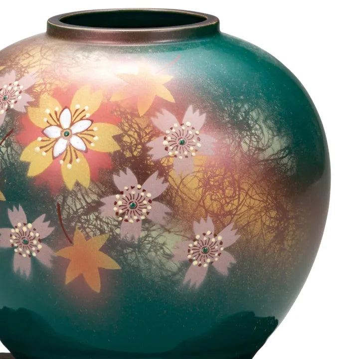 KUTANI JAPANESE FLOWER VASE HANA-MAI