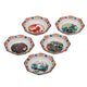 KUTANI WARE PLATE SET ERA DESIGN