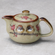 KUTANI WARE TEAPOT SPARROW (SUZUME) WITH STRAINER