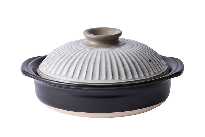 DONABE GINPO (JAPANESE CLAY POT) KIKKA  – SIZE 8