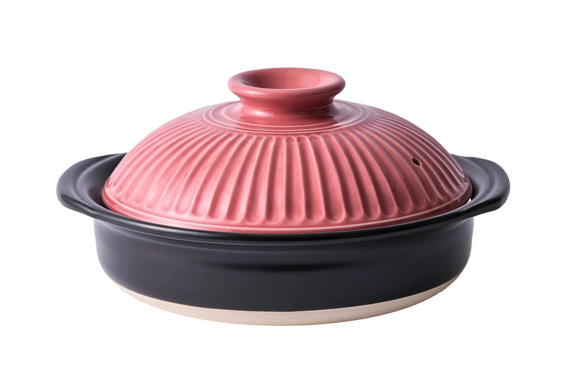DONABE GINPO (JAPANESE CLAY POT) KIKKA  – SIZE 8