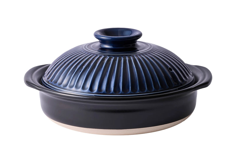 DONABE GINPO (JAPANESE CLAY POT) KIKKA  – SIZE 8