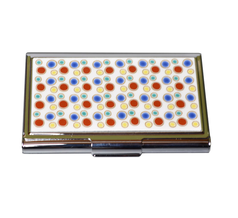 KUTANI JAPANESE CARD CASE POLKA DOTS /SEIKOU KLIN