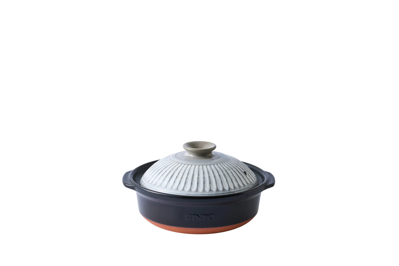 GINPO JAPANESE  DEEP DONABE POT – SIZE 6