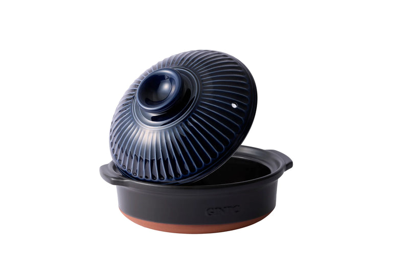 GINPO JAPANESE  DEEP DONABE POT – SIZE 6