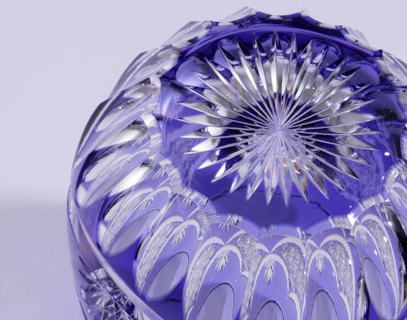 Whiskey Glass, Edo Kiriko By Junichi Nabetani, Master of traditional crafts
